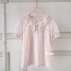 Vcastle Layered Summer Breeze Double Layer Collar Blouse(Pre-Order/4 Colours/Full Payment Without Shipping)